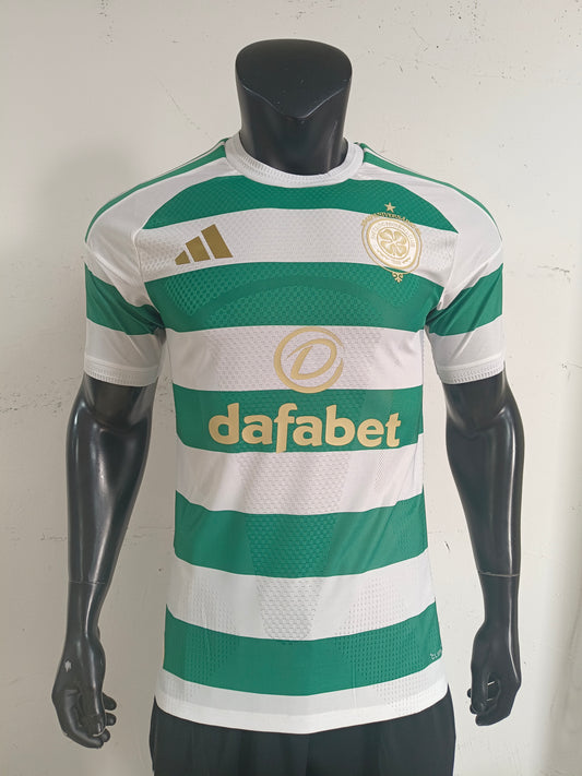 Celtic Home kit Player Version Short Sleeves 2026-27