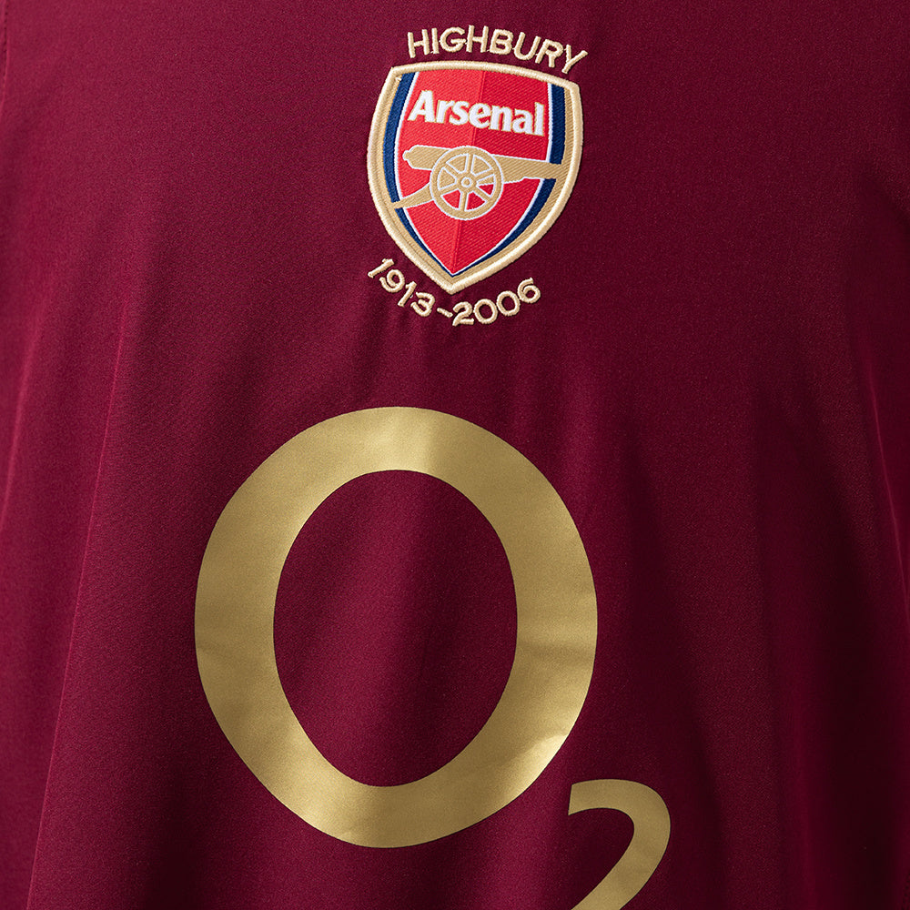 Arsenal 2005/06 Home Long Sleeve Retro Jersey