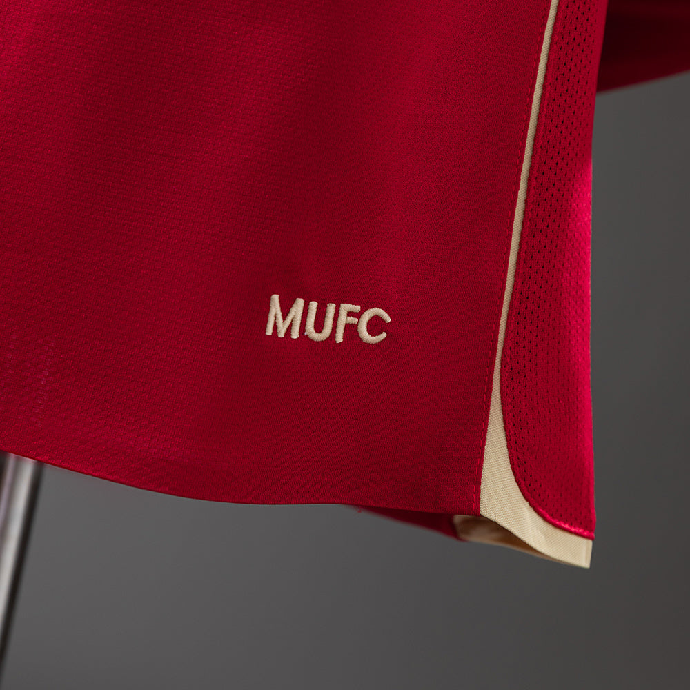 Manchester United 2006/07 Home Long Sleeve Player Version Retro Jersey