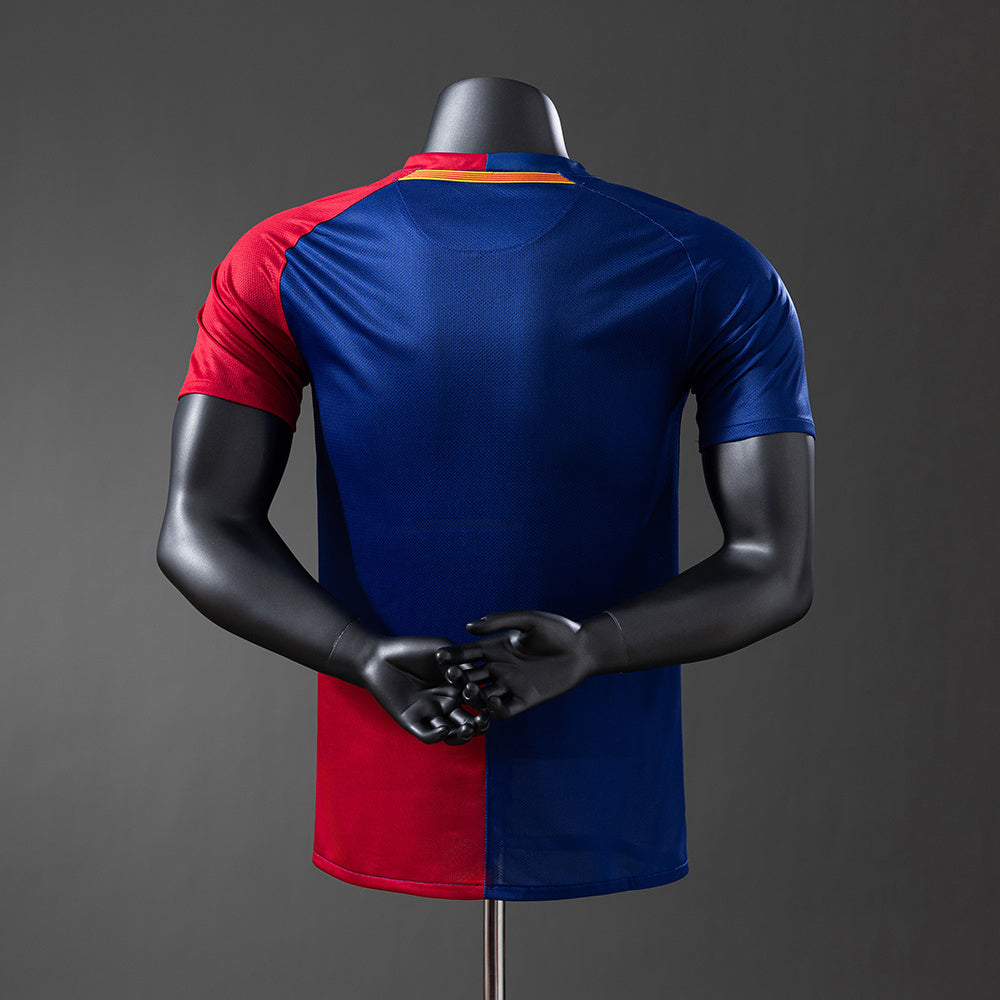 Barcelona 08/09 Home Player Version Retro Jersey