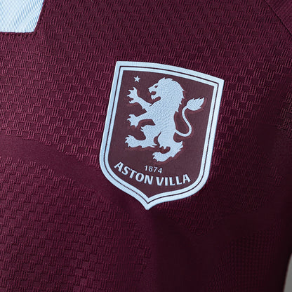 Aston Villa 26/27 Home Player Version Short Sleeve Jersey