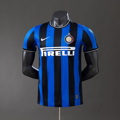 Inter Milan 2009/10 Home Player Version Retro Jersey