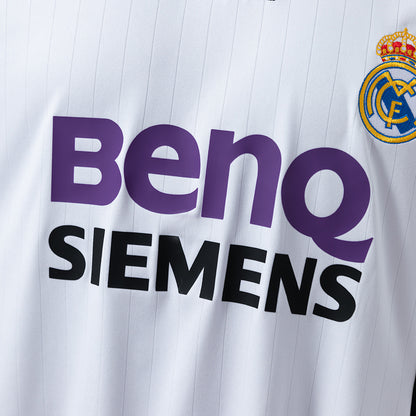Real Madrid 2006/07 Player Version Retro Home Jersey