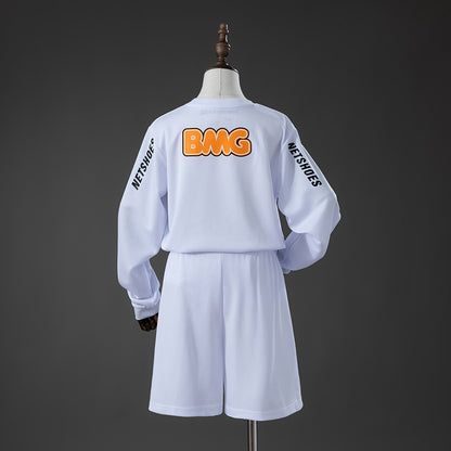 Santos 12/13 Home Retro Long Sleeve Kids Kit Jersey