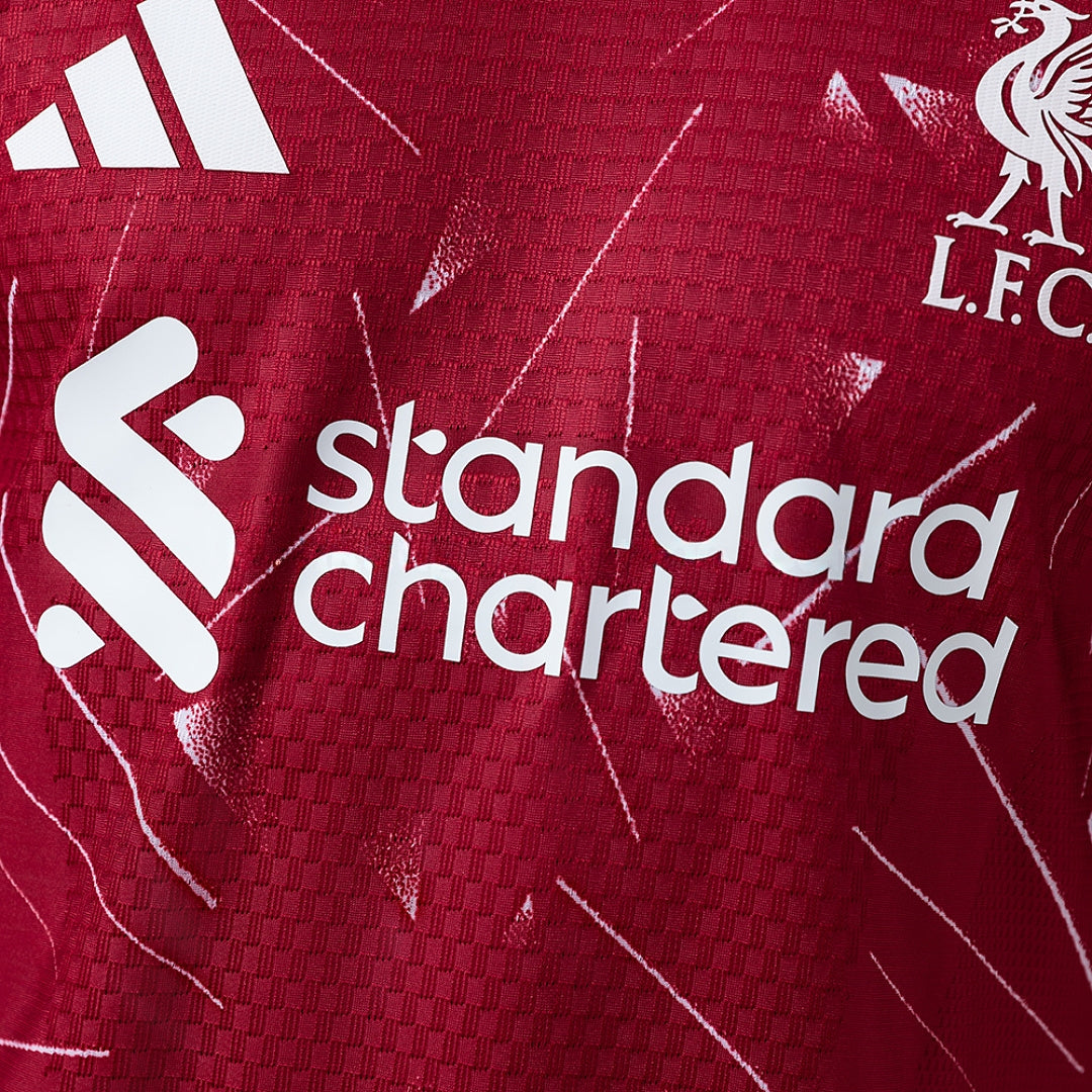 Liverpool Home Player Version Long Sleeved Jersey