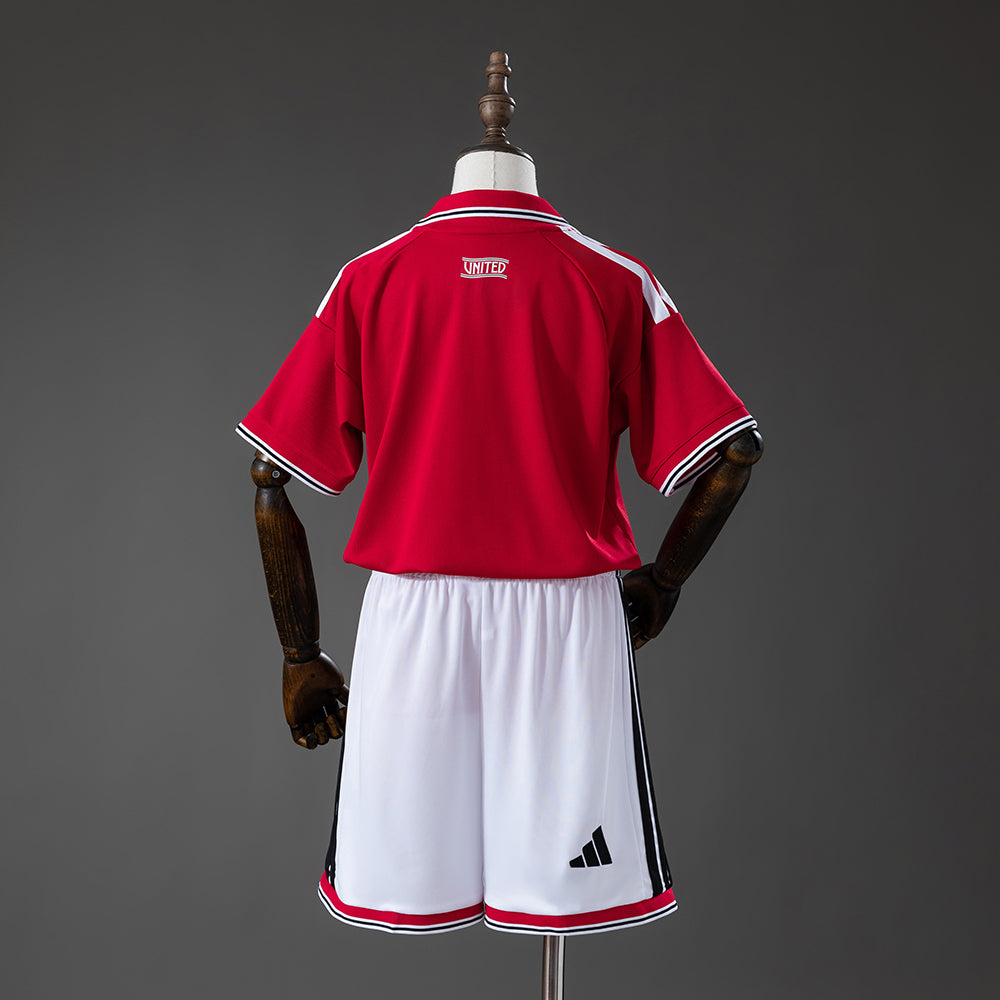 Man United 26/27 Home Kids Kit Jersey