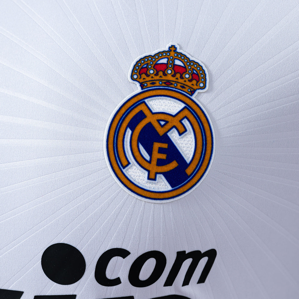 Real Madrid 2010/11 Home Player Version Retro Short Sleeve Jersey
